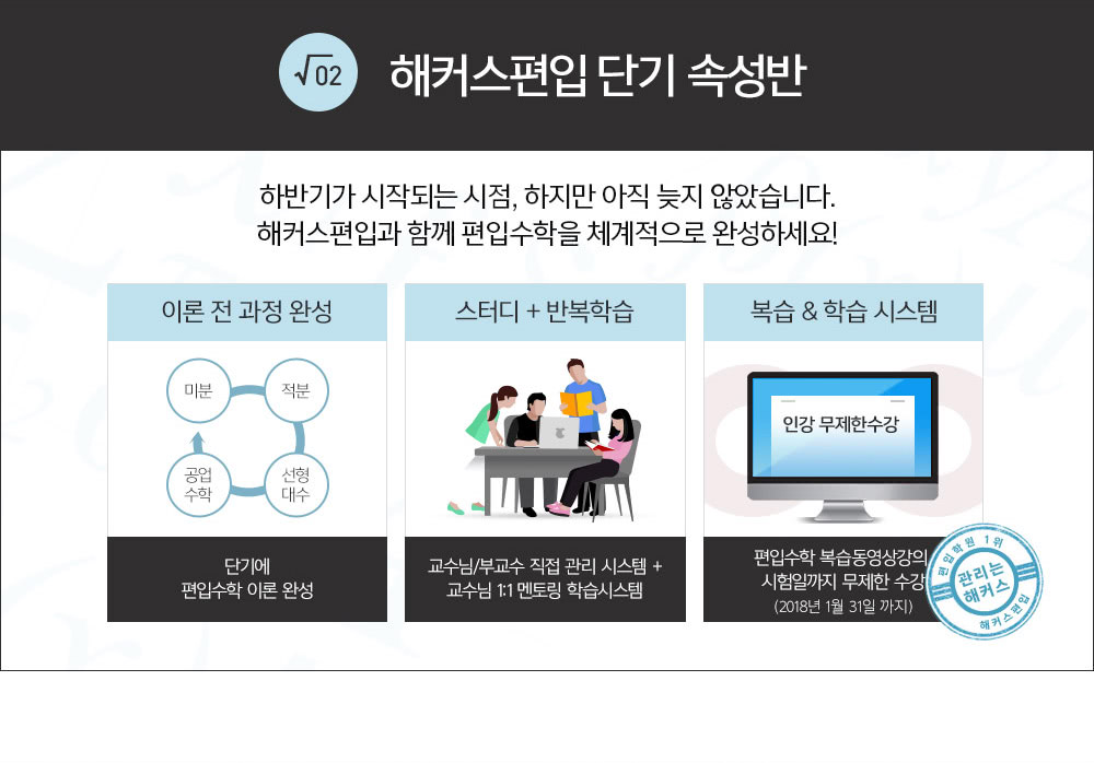 해커스편입 2개월 완성반